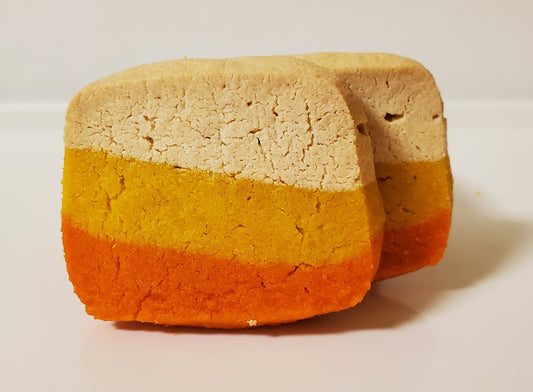 Vanilla Candy Corn Shortbread Cookie of the Month