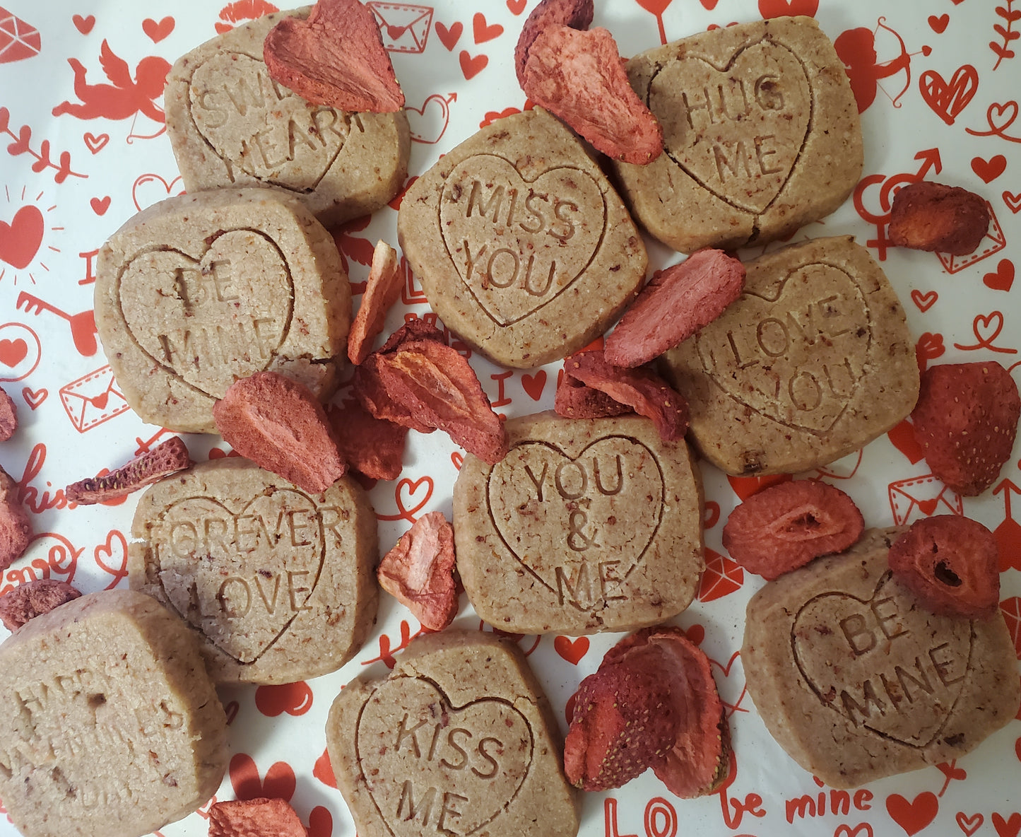 Strawberry Shortbread ConverstionCookie